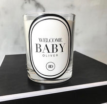 BABY PERSONALISED CANDLES