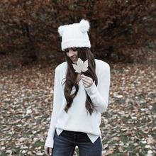 MONOCHROME ADULT POM POM BEANIE